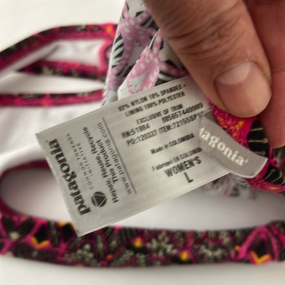 Patagonia Pink and Yellow Swim Bottoms - Picture 7 of 8